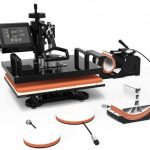 SUNCOO Heat Press Machine 360 Degree Swing Away,12x15 in Commercial Heat Transfer Machine
