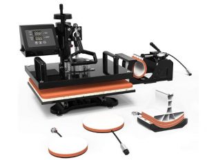 SUNCOO Heat Press Machine 360 Degree Swing Away,12x15 in Commercial Heat Transfer Machine