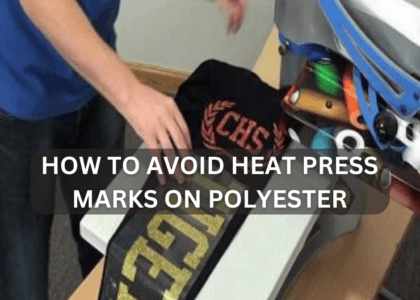 How to Avoid Heat Press Marks on Polyester