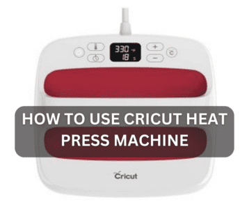 How to Use Cricut Heat Press Machine