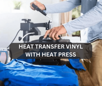 How to Apply Heat Transfer Vinyl with Heat Press