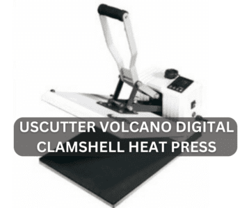 USCutter Volcano Digital Clamshell Heat Press