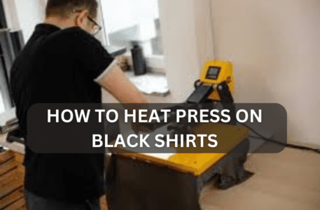 How to Heat Press on Black Shirts