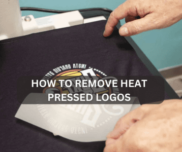How To Remove Heat Pressed Logos