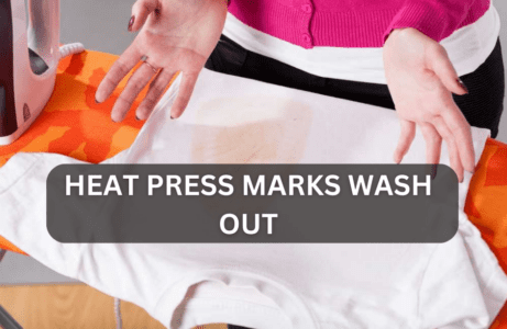 Heat Press Marks Wash Out